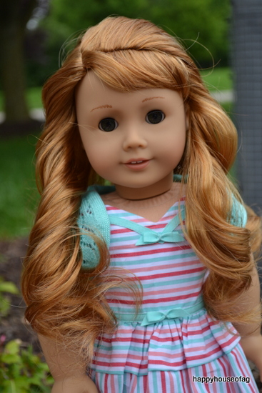 American Girl doll Maryellen Larkin - hair